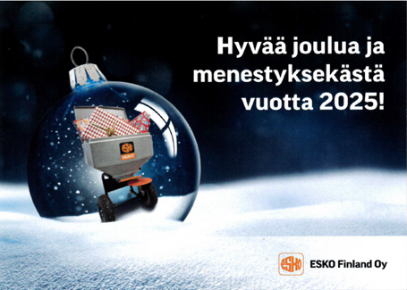 Hyvää joulua ja menestyksekästä vuotta 2025